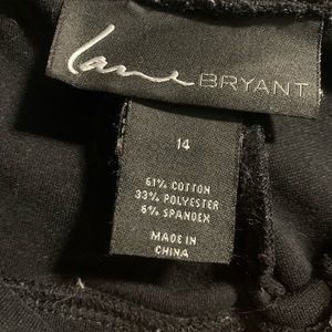 Lane Bryant leggings with zipper bottoms